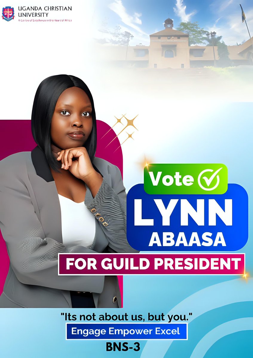 From the Nursing Association and faculty. Lynn Abaasa for Guild President
#ucudecides
#ucu