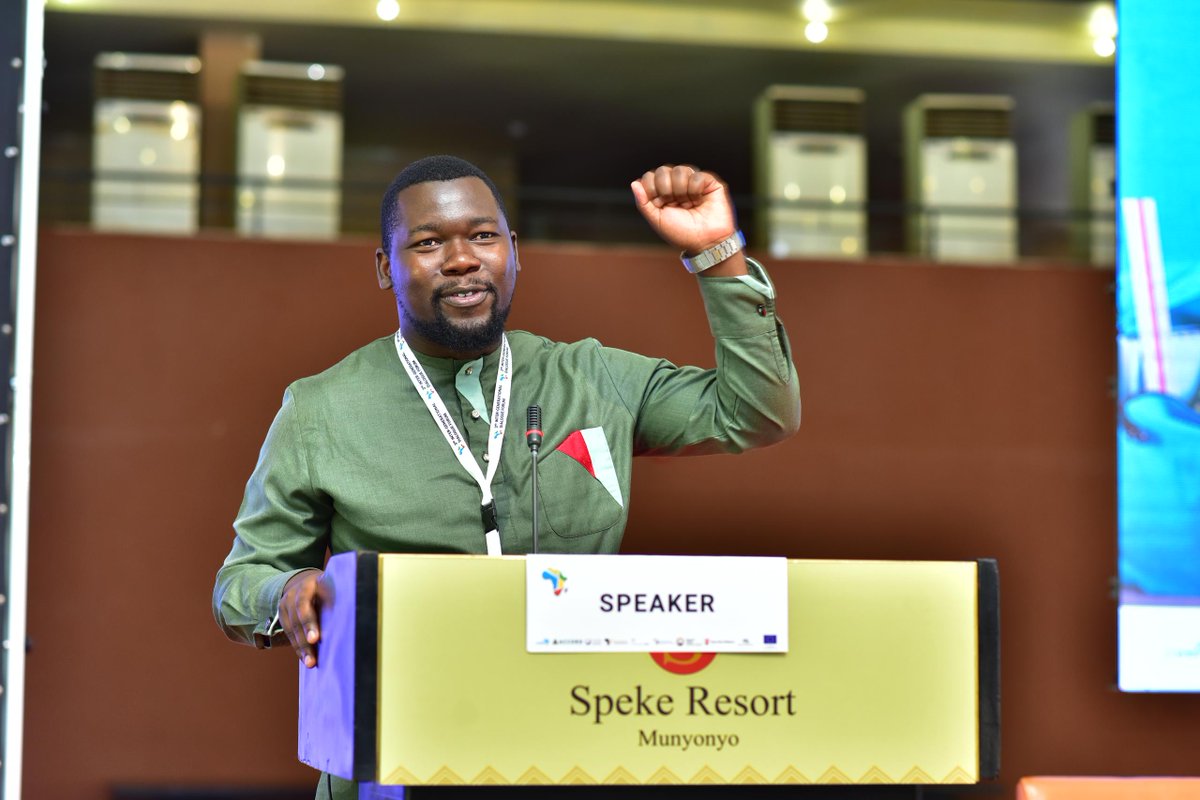COMESA_GPS's tweet photo. “Having platforms to share our vision and ideas allows us to come together and advocate for the #rightsofyoungpeople.” – Jacob Eyeru, National Youth Council Uganda Representative. #3rdIGDForum2024 https://t.co/MP69jTsBv4