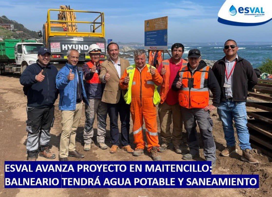 Histórico proyecto en #Maitencillo: La inversión total supera los 68 millones de dólares y la primera etapa tendrá el suministro y alcantarillado en 2026 en la zona. Comenzamos a hacer realidad el sueño de muchos habitantes y visitantes del balneario <a href="/PuchuncaviMuni/">Muni Puchuncaví</a>