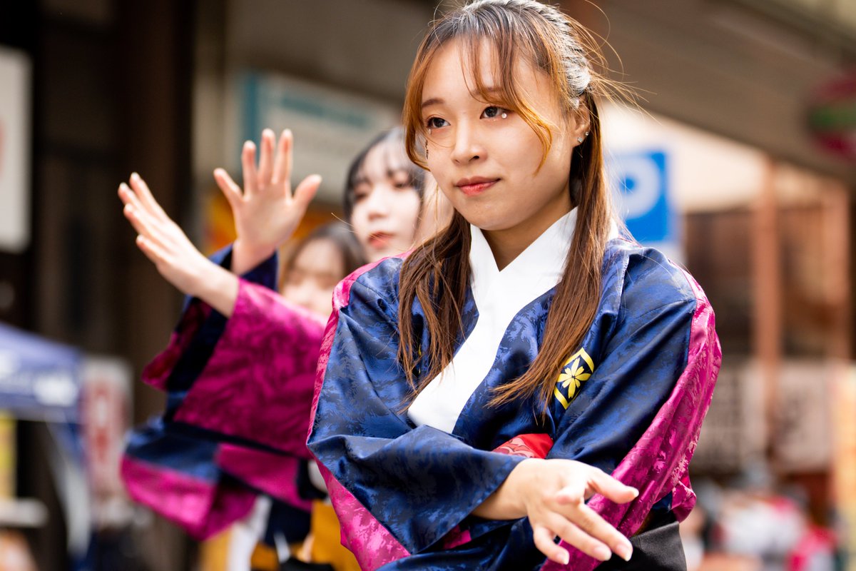 島根県立大学よさこい橙蘭 YOSAKOIぶち楽市民祭2024 2024年11月10日