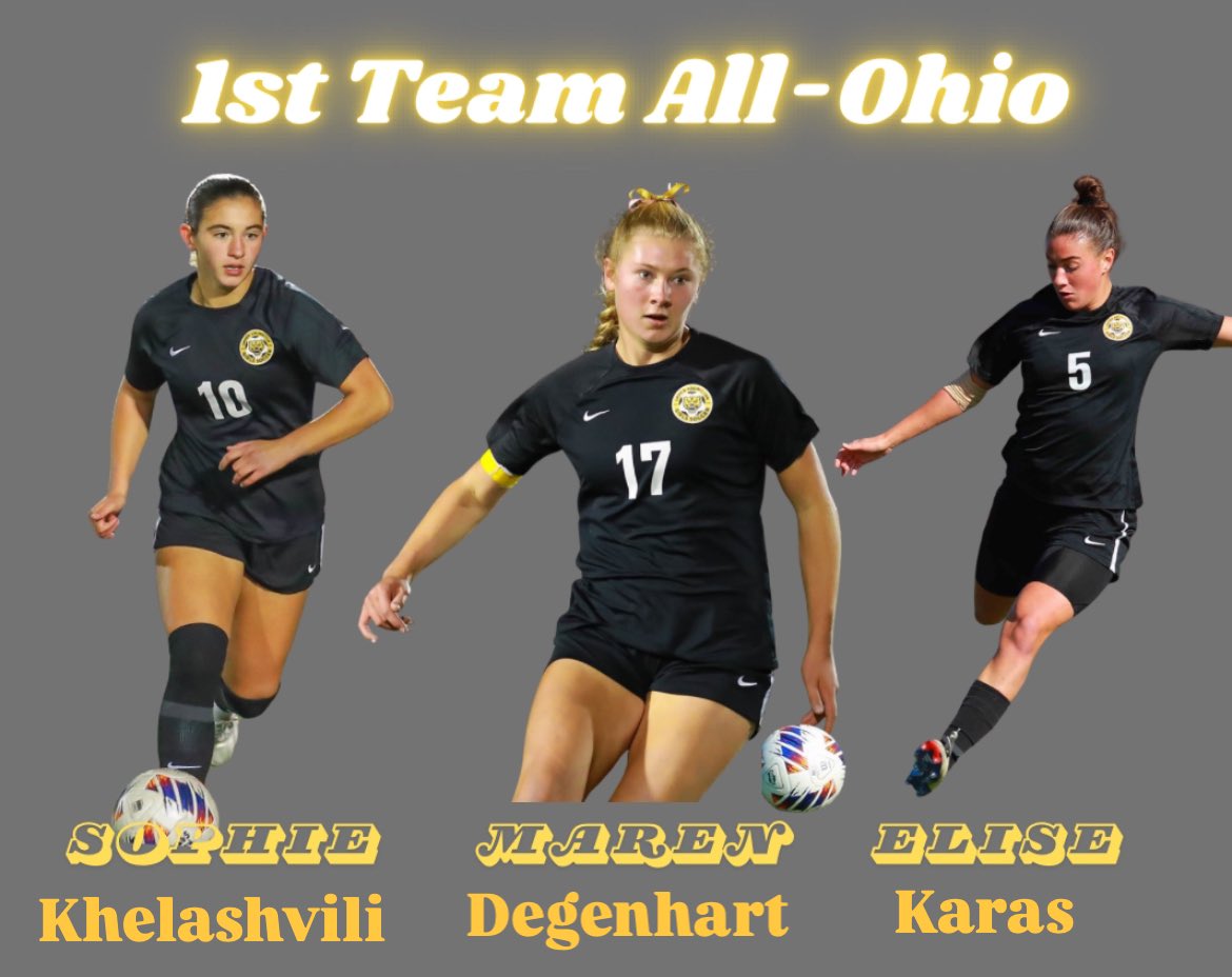 ua_girlssoccer's tweet image. Amazing accomplishment and a huge congratulations to these three Golden Bears! These three girls have definitely set the bar high with their incredible on field performances for the 2024 year! 🖤💛

@sophie.khelashvili 
@maren_degenhart 
@elisekaras16 

#allin #leo