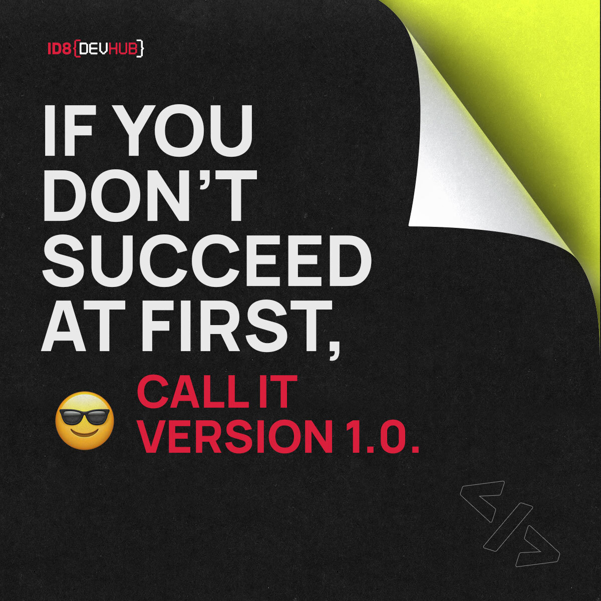 id8devhub's tweet image. Currently on version 19.0 🤔

Don’t worry Devs, code and code until you succeed!

#MidWeekMotivation #Memes #CodingHumour #CorporateHumour #GoHardOrGoCode #CodeYourWayToGlory #CodeToElevate #CodeMusing #ProgrammingProdigy #DevNinja #CodeGuru #ID8DEVHUB #ID8NXT