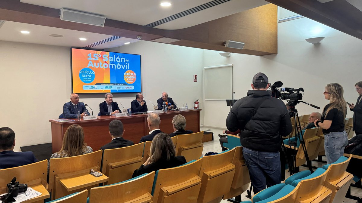 Presentado o 15º Salón do Automóbil de <a href="/EXPOURENSE/">EXPOURENSE</a>!

Reúne a 16 concesionarios oficiais que ofrecen coches novos e de ocasión de 25 marcas

+ info: expourense.org/o-15o-salon-do…