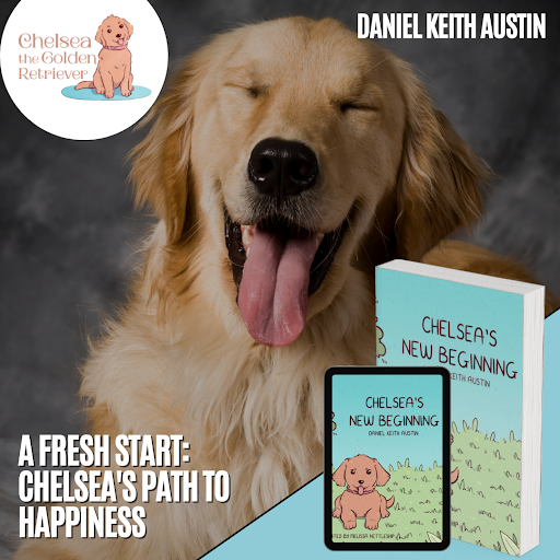ChelseaTheGold2's tweet photo. Chelsea's journey takes an unexpected turn as she ventures into the unknown. 
Get Your Copy On Amazon: https://t.co/w4AOs65p2l
#NewBeginnings #ChelseaThePuppy #FindingBelonging #PuppyAdventure #FieldOfDreams #SiblingPlaytime #GoldenRetrieverFun #PuppyBonding #PuppyFeast https://t.co/9BSoY6wGYB