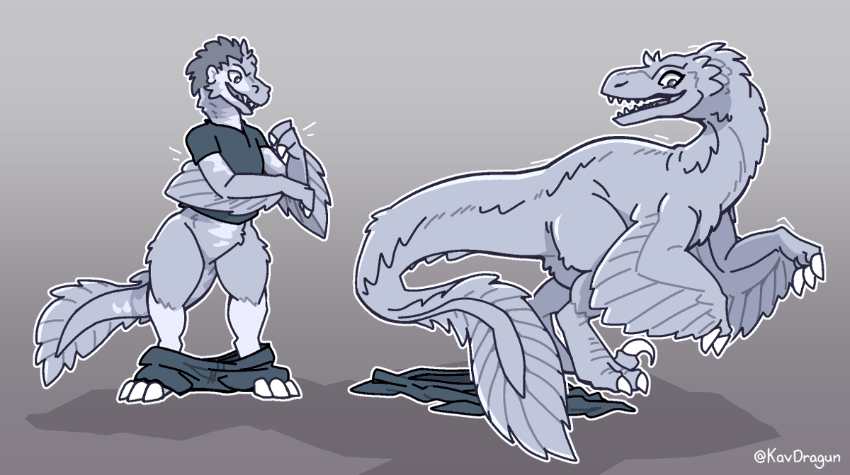 KavDragun's tweet photo. Big Raptor tf time!
Dude turns into large terror chicken https://t.co/PsCFXCETyH