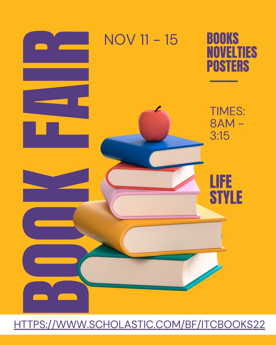 I.T.Creswell Library (@itcreswellreads) on Twitter photo 📚🎉Creswell Scholastic Book Fair is Nov 11-15! Shop books, stationery, & more online or in person. Set up an eWallet & help us reach our goal of 500 books! 📖 All proceeds support the library & student reading rewards! 👉 scholastic.com/bf/ITCBooks22 <a href="/MNPSLibraries/">MNPSLibraryServices</a> <a href="/ITcreswellmnps/">Creswell Middle Magnet VaPA</a> 📚🎉Creswell Scholastic Book Fair is Nov 11-15! Shop books, stationery, & more online or in person. Set up an eWallet & help us reach our goal of 500 books! 📖 All proceeds support the library & student reading rewards! 👉 scholastic.com/bf/ITCBooks22 <a href="/MNPSLibraries/">MNPSLibraryServices</a> <a href="/ITcreswellmnps/">Creswell Middle Magnet VaPA</a>