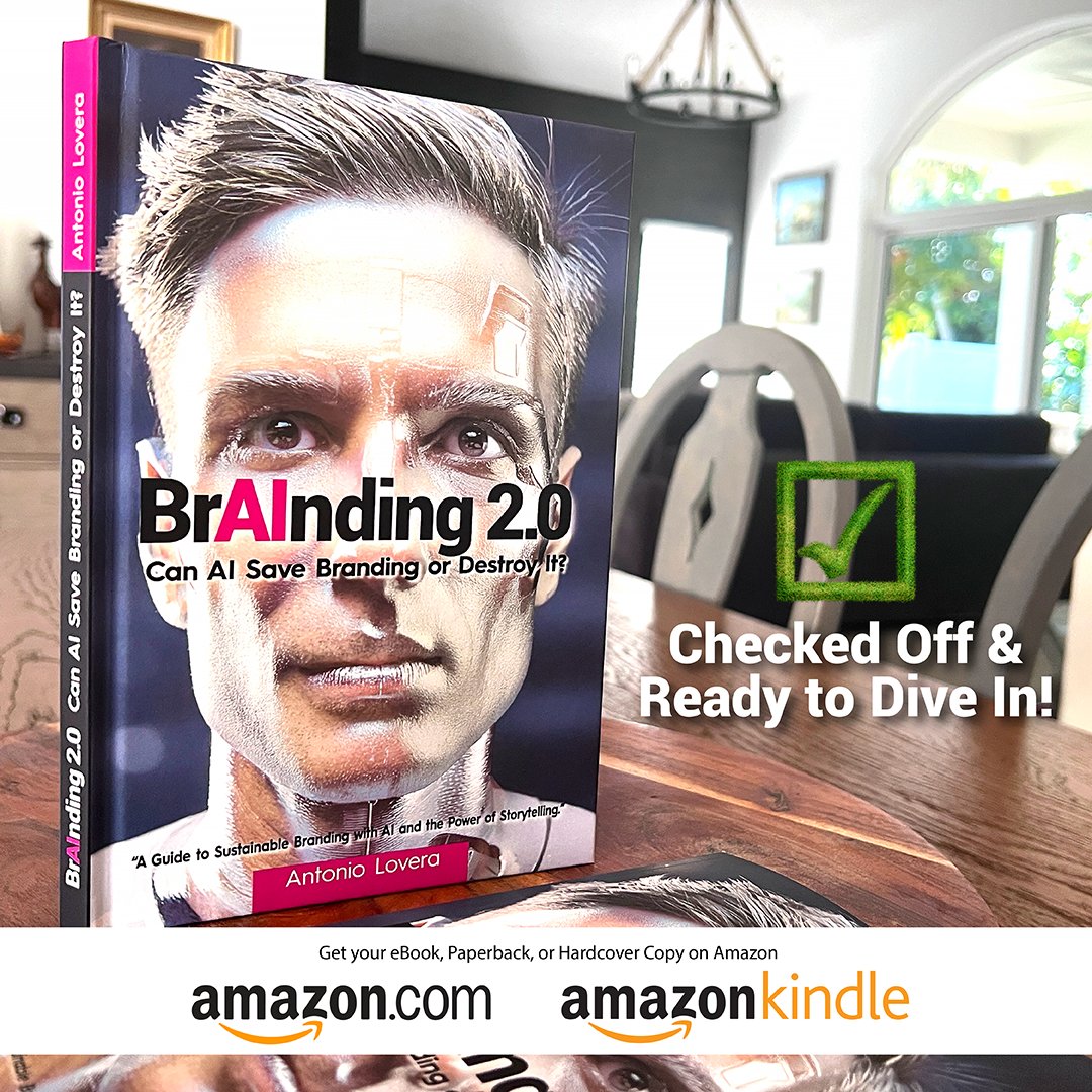Life goal unlocked: I wrote a book! It’s my marathon, my skydive, and my barista skills combined.

BrAInding 2.0: Can AI Save Branding or Destroy It? is out now to spark debate. Can AI and branding coexist without killing creativity?

Available on Amazon &amp; Kindle!