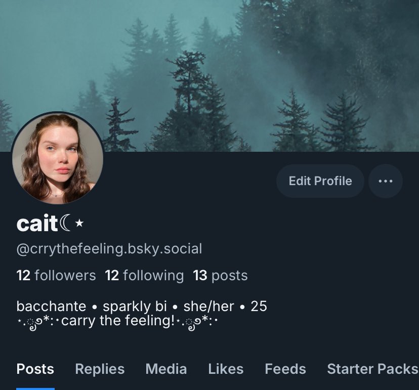 crrythefeeling's tweet photo. Hi loves, I think I’m going to take a break from this app😭 tbd on whether or not I’ll delete it forever 🙃 but if I decide to be active at all it’ll be on bluesky🫶🏻 https://t.co/EpjNDnE3YR