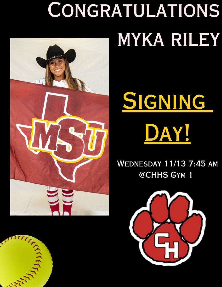 CHHS Softball tweet media