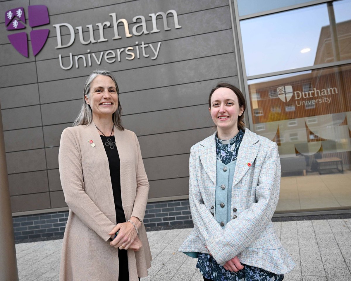 durham_uni's tweet image. Our Chancellor Dr Fiona Hill joined a thought-provoking panel conversation to share her insights on the result of the recent US Presidential Election.

Dr Fiona Hill also met her namesake, Revd Fiona Hill who is the Chaplain at Van Mildert College ➡️ brnw.ch/21wOzMw