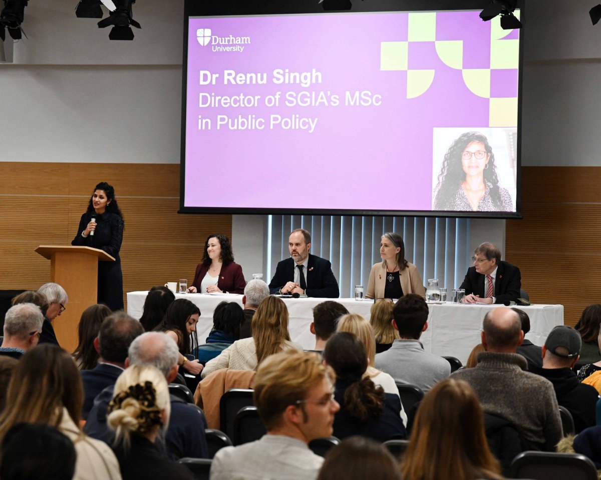 durham_uni's tweet image. Our Chancellor Dr Fiona Hill joined a thought-provoking panel conversation to share her insights on the result of the recent US Presidential Election.

Dr Fiona Hill also met her namesake, Revd Fiona Hill who is the Chaplain at Van Mildert College ➡️ brnw.ch/21wOzMw