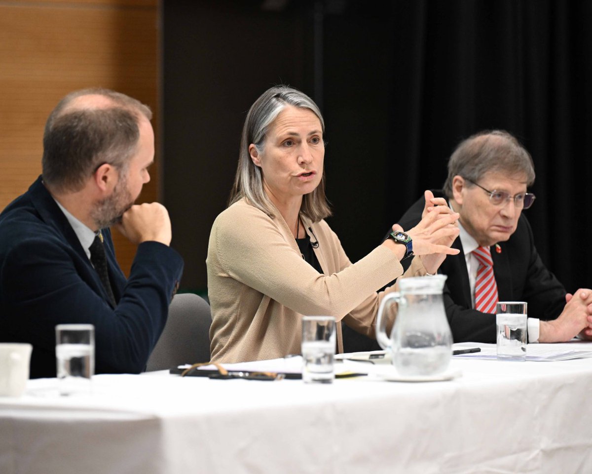 Our Chancellor Dr Fiona Hill joined a thought-provoking panel conversation to share her insights on the result of the recent US Presidential Election.

Dr Fiona Hill also met her namesake, Revd Fiona Hill who is the Chaplain at Van Mildert College ➡️ brnw.ch/21wOzMw