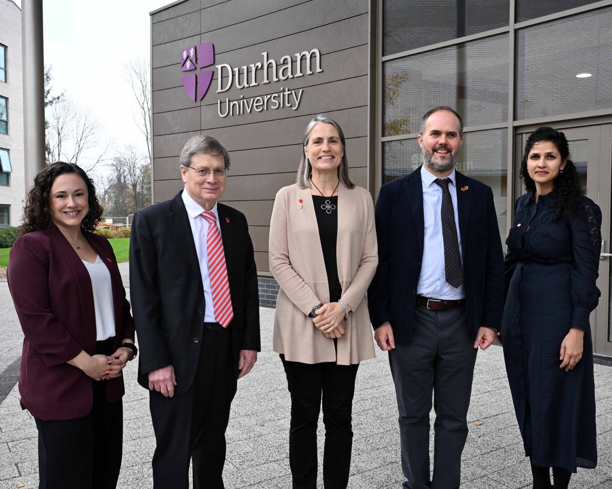 durham_uni's tweet image. Our Chancellor Dr Fiona Hill joined a thought-provoking panel conversation to share her insights on the result of the recent US Presidential Election.

Dr Fiona Hill also met her namesake, Revd Fiona Hill who is the Chaplain at Van Mildert College ➡️ brnw.ch/21wOzMw
