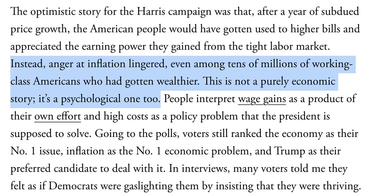 This has me thinking of another psychological component--that it's tough to get people to think of inflation as a result and part of Covid, an unprecedented challenge, when they do not want to be thinking about Covid at all.  
theatlantic.com/politics/archi…