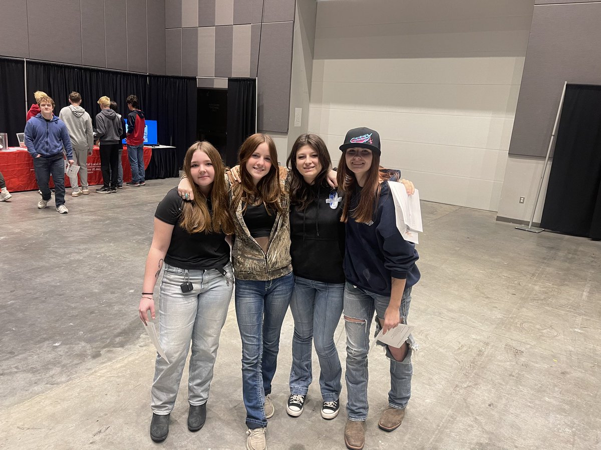 Over 100 OHS students enjoying Construct Tomorrow event. Learning about Trade careers at Mayo Clinic Health Systems Event Center.