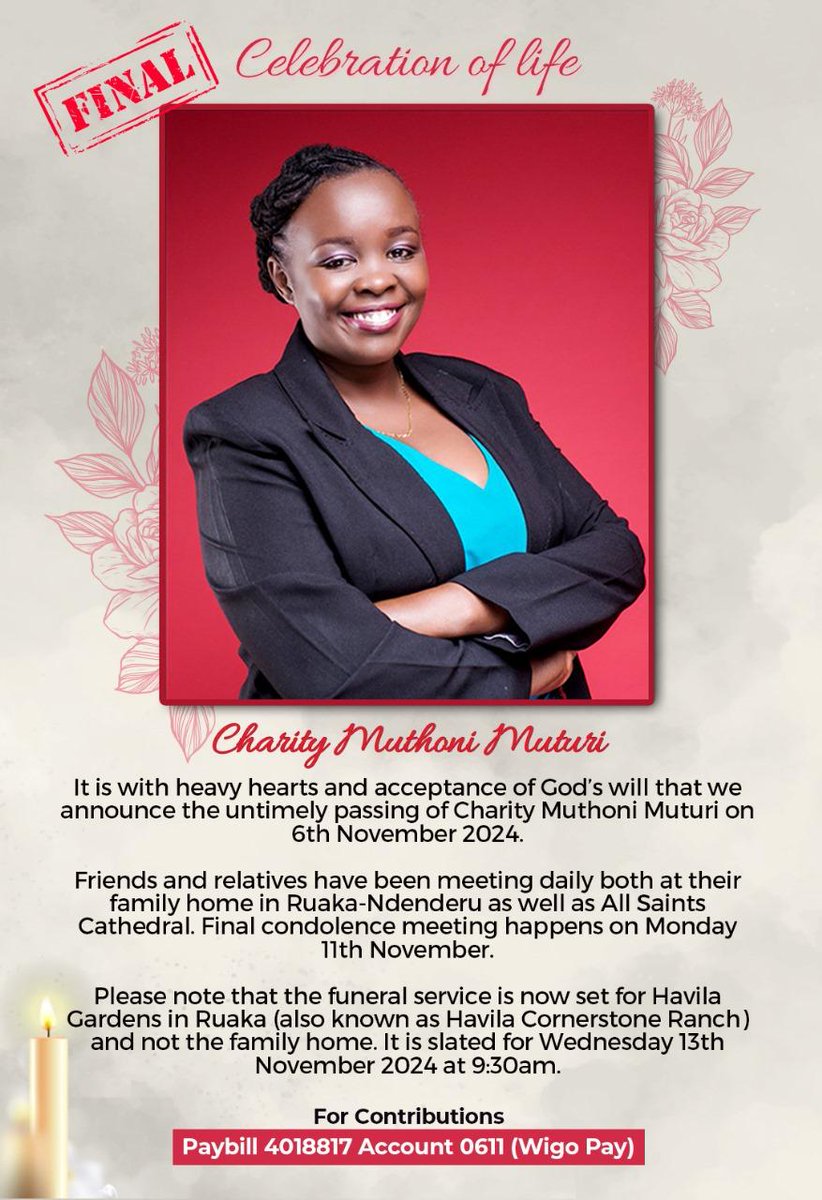 Faith Muturi Ngugi tweet media