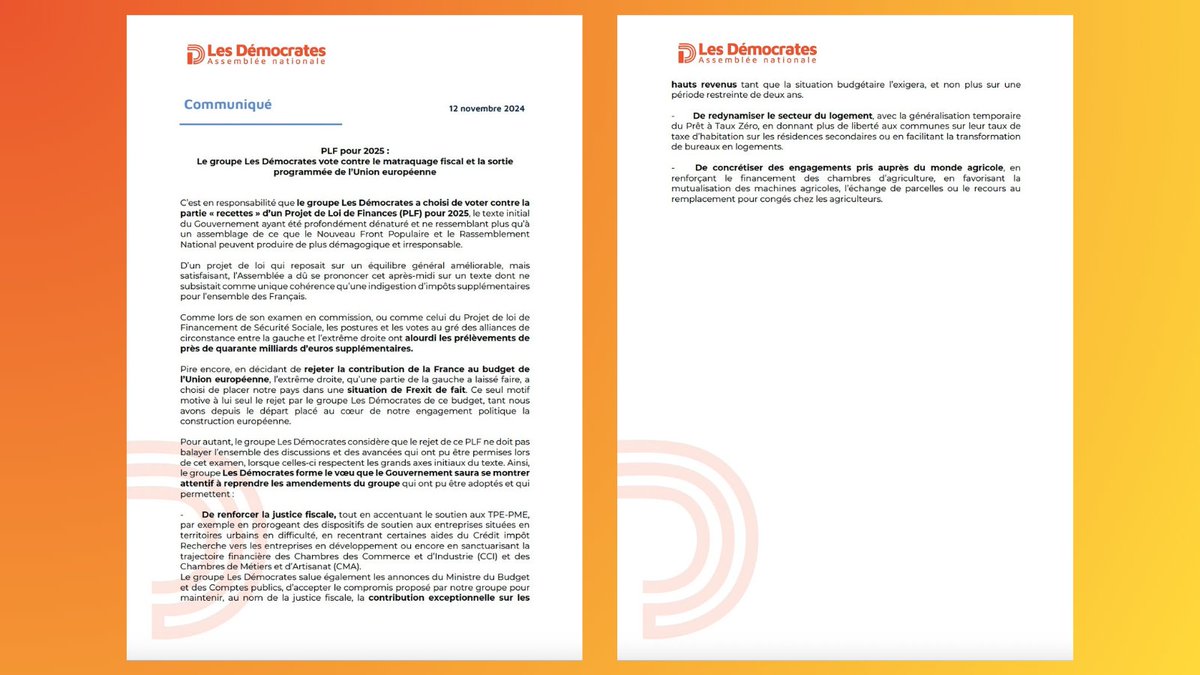 Les Démocrates tweet media