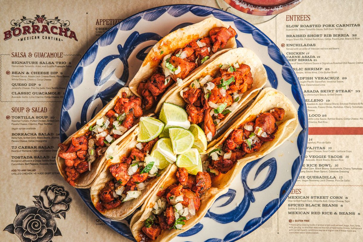 Join us for Tacos and Tequila Tuesday—bottomless tacos and tequila for just $29! Grab your friends, we’ll see you tonight! 🍹