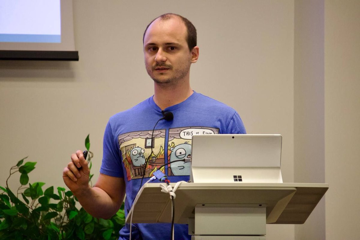 GoLab (@golab_conf) on Twitter photo 📸 Highlights from Roberto Clapis' talk, "Accepting Complex Inputs with Simple Code".
After yesterday’s workshop, Roberto shared strategies to to keep the chaos at bay. 🌪️
Thanks for all the insights! 🙌
#GoLang #GoLab2024 <a href="/empijei/">Roberto Clapis</a> 📸 Highlights from Roberto Clapis' talk, "Accepting Complex Inputs with Simple Code".
After yesterday’s workshop, Roberto shared strategies to to keep the chaos at bay. 🌪️
Thanks for all the insights! 🙌
#GoLang #GoLab2024 <a href="/empijei/">Roberto Clapis</a>