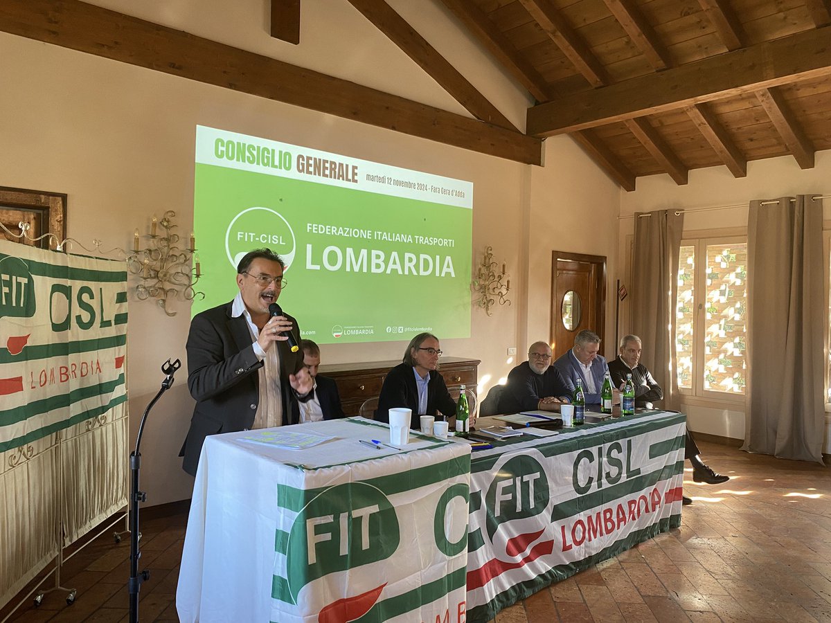 Cisl Lombardia (@cisllombardia) on Twitter photo 🆕 Marco Ceriani è il nuovo Segretario Generale <a href="/FitLombardia/">FIT CISL LOMBARDIA</a> | Con lui in Segreteria sono stati eletti Alfredo Rosalba - come Segretario Generale Aggiunto, Fabio Marani, Christian Colmegna e Franco Fusca
Dalla CISL Lombardia i migliori auguri di buon lavoro! 💐 🆕 Marco Ceriani è il nuovo Segretario Generale <a href="/FitLombardia/">FIT CISL LOMBARDIA</a> | Con lui in Segreteria sono stati eletti Alfredo Rosalba - come Segretario Generale Aggiunto, Fabio Marani, Christian Colmegna e Franco Fusca
Dalla CISL Lombardia i migliori auguri di buon lavoro! 💐