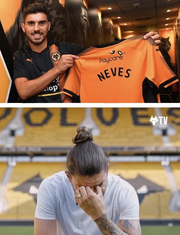WWFC_ST21's tweet photo. The definition of a club legend - Ruben Neves 👑 #wwfc https://t.co/JH2VZwKYlU