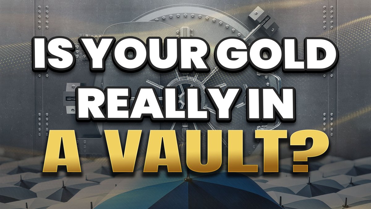 _Goldbusters's tweet photo. How do you really know your gold is in the vault?  

Watch Here: https://t.co/dF6egh7Ktq   

#investing #education #goldbusters #LeeDawson #vaultaccess #Germany https://t.co/EbMS4uNKAq