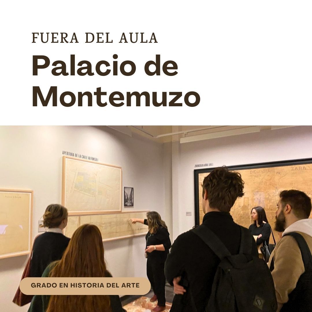 HdArte_Unizar's tweet photo. Esta mañana el alumnado de la asignatura "Teoría e Historia del Urbanismo" han recorrido la exposición “Cartografía de una ciudad mutante. Zaragoza 1809-1939” acompañados de la profesora Isabel Yeste Navarro. https://t.co/jLAABaNf6E