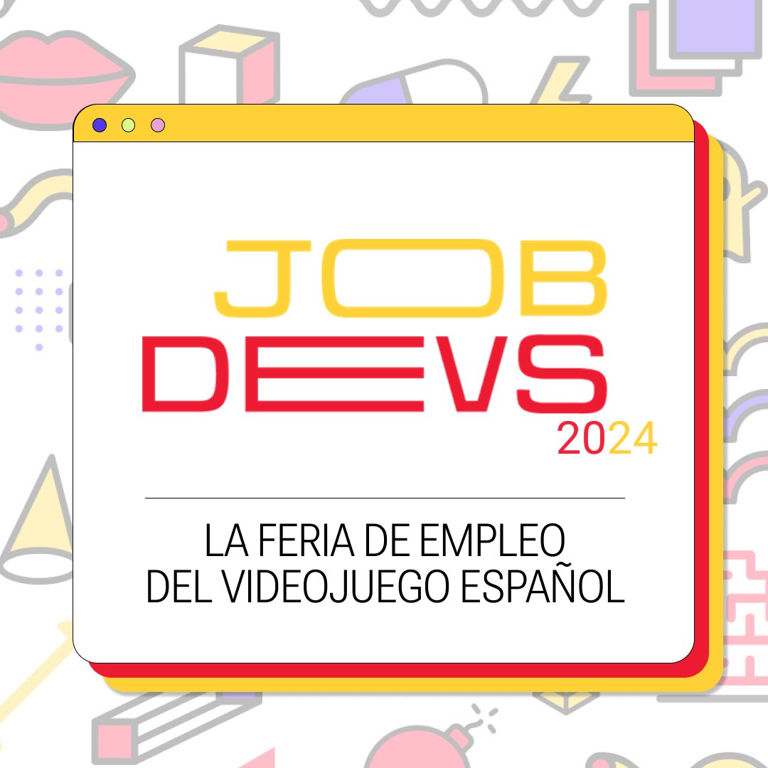 🎮¡Vuelve un año más #JOBDevs2024, la mayor feria ONLINE de empleo en el #GameIndustry en España!

📅21 de noviembre

👾No te pierdas las charlas con grandes profesionales del sector, descubre nuevas oportunidades y da el siguiente paso en tu carrera #GameDev

👍¡Te esperamos!