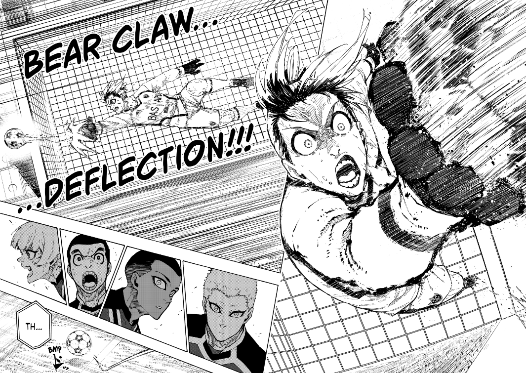 p9cker_girl's tweet photo. ⚽GAGAMARU'S EPIC SAVE⚽Blue Lock @nomnii @BLUELOCK_WM Chapter 283 Live Reaction #ブルーロック #BlueLock #BL283 #BlueLock283 #bluelockspoilers https://t.co/45U3Eld6O6 via @YouTube https://t.co/13wqGCUYBs
