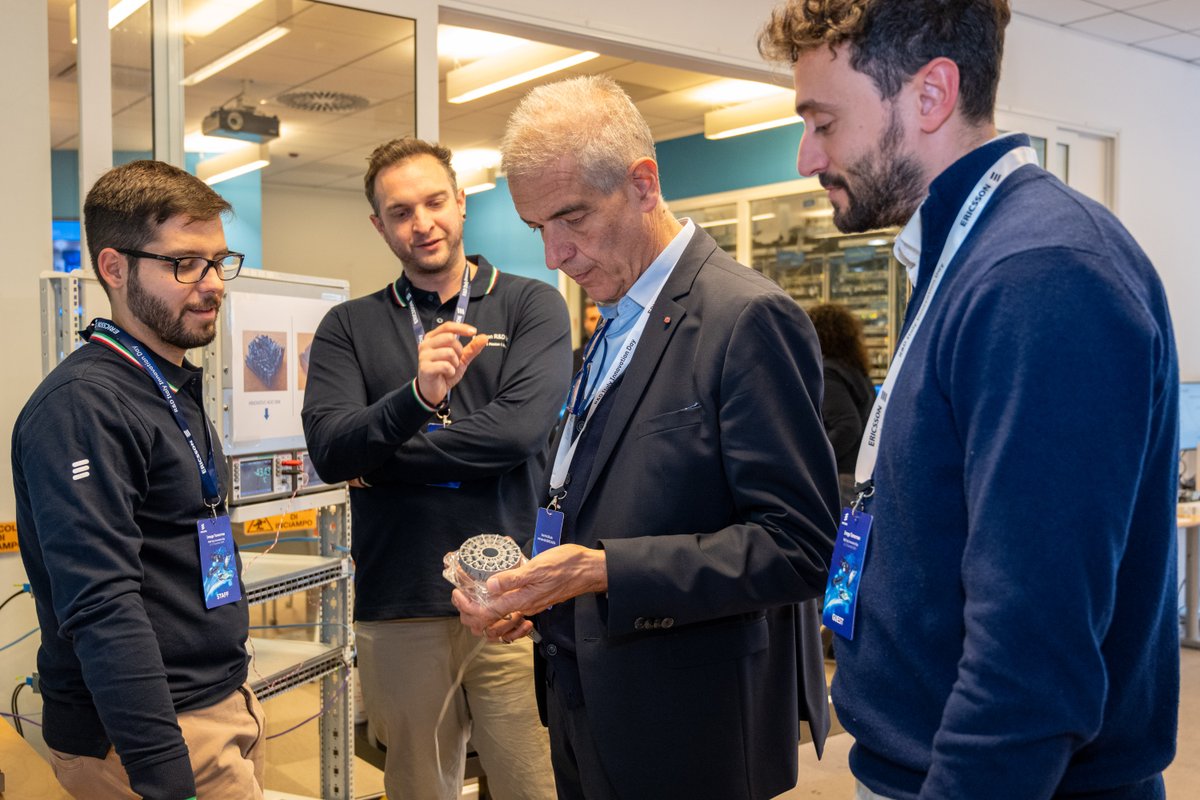 📡 Oggi a #Genova si è svolta la prima giornata degli Ericsson R&amp;D Innovation Day! Un appuntamento annuale imperdibile per esplorare i risultati dell’innovazione firmata Ericsson Italia