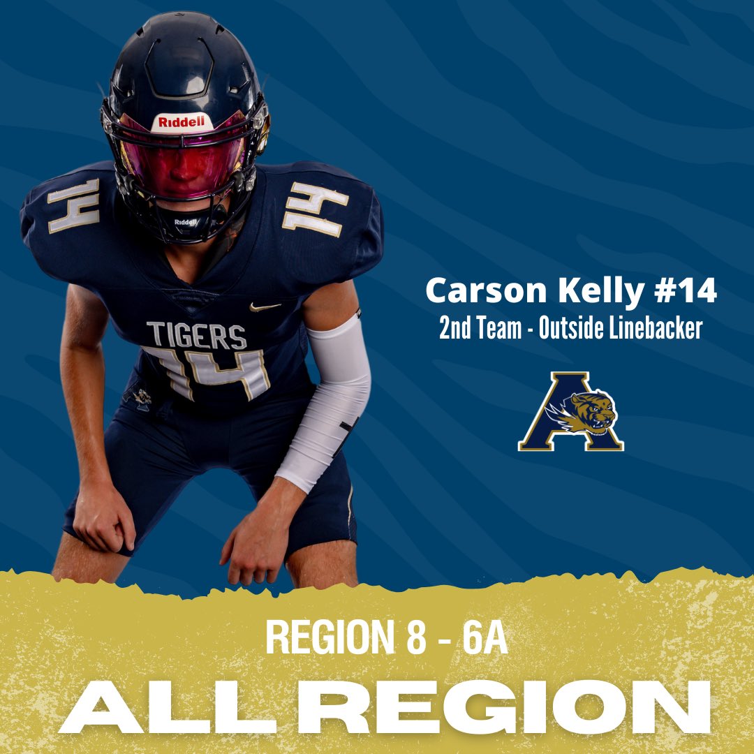 tigersarlington's tweet photo. Congratulations to Jacksen Lyons, Jhabari Ellis, Carson Kelly, Cam Nelson, John Burke, and Bryan Morales for being selected to the 2024 Region 8-6A All Region Team! 🐅 #GoTigers https://t.co/WNVUL7uKig