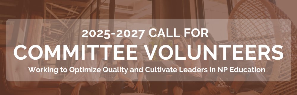 The 2025 Call for Committee Volunteers is OPEN until 12/18! 🎉 Whether you're a seasoned volunteer or new to NONPF, we seek passionate individuals for 8 dynamic committees. 🙌

Explore the roles here: ow.ly/nOe550TTrQi

#Volunteers #NPEducators #CareerAdvancement