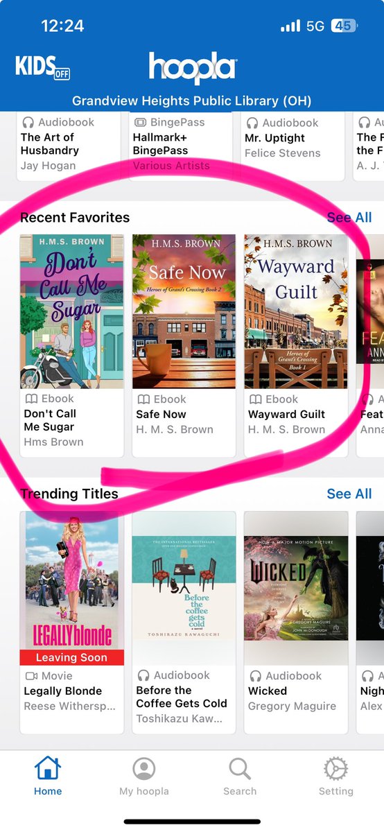 GrantsCrossing's tweet photo. OH YEAH!! All three of my books are now officially on @hooplaDigital 
WOO HOO! 

Download the Hoopla app for books - music - movies - all with no wait times. Just access them with your library card!!! 

Happy reading! https://t.co/eMJy93J1CO