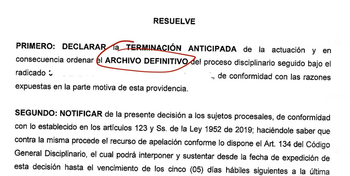 NORIEGAASOCIAD1's tweet photo. 🚨BUENAS NOTICIAS 🚨

Hoy nuevamente estamos celebrando la terminación anticipada y archivo procesal a  favor de una de nuestras clientas. 

Desvirtuamos los argumentos con los cuales fue vinculada a un Proceso Disciplinario y logramos su Archivo! 

#LoHacemosPorUsted https://t.co/JCFVde7swu