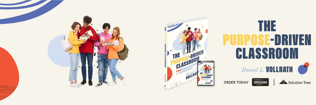 HabitsofMindInc's tweet photo. Purchase your copy today of The Purpose Driven Classroom: Seven Productive Behaviors for Student Success. https://t.co/ybAjKJdRdj