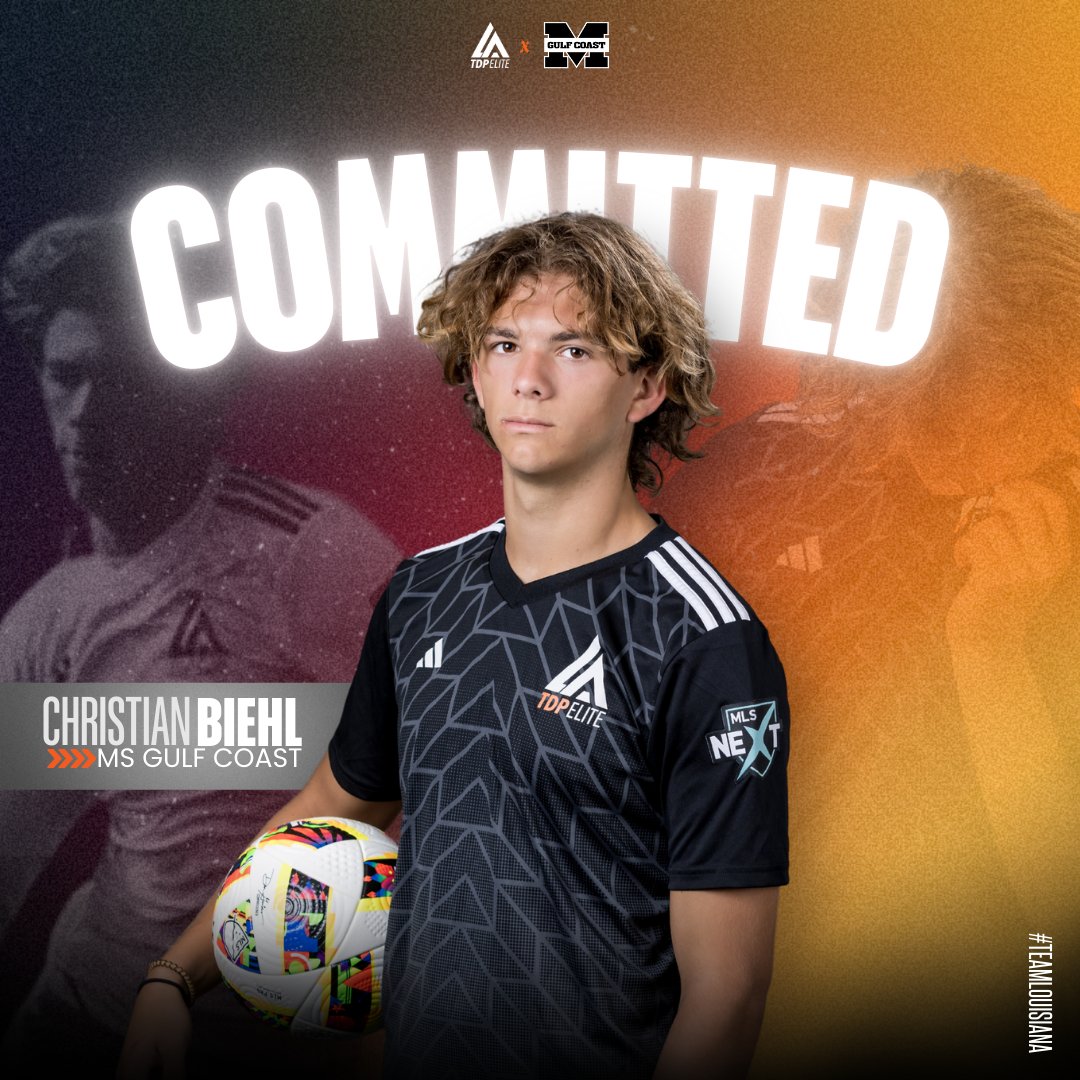 Congratulations to Christian Biehl of our 2006/07 boys for his recent commitment to MS Gulf Coast!

#TeamLouisiana | #CultureofDevelopment | #LATDPElite