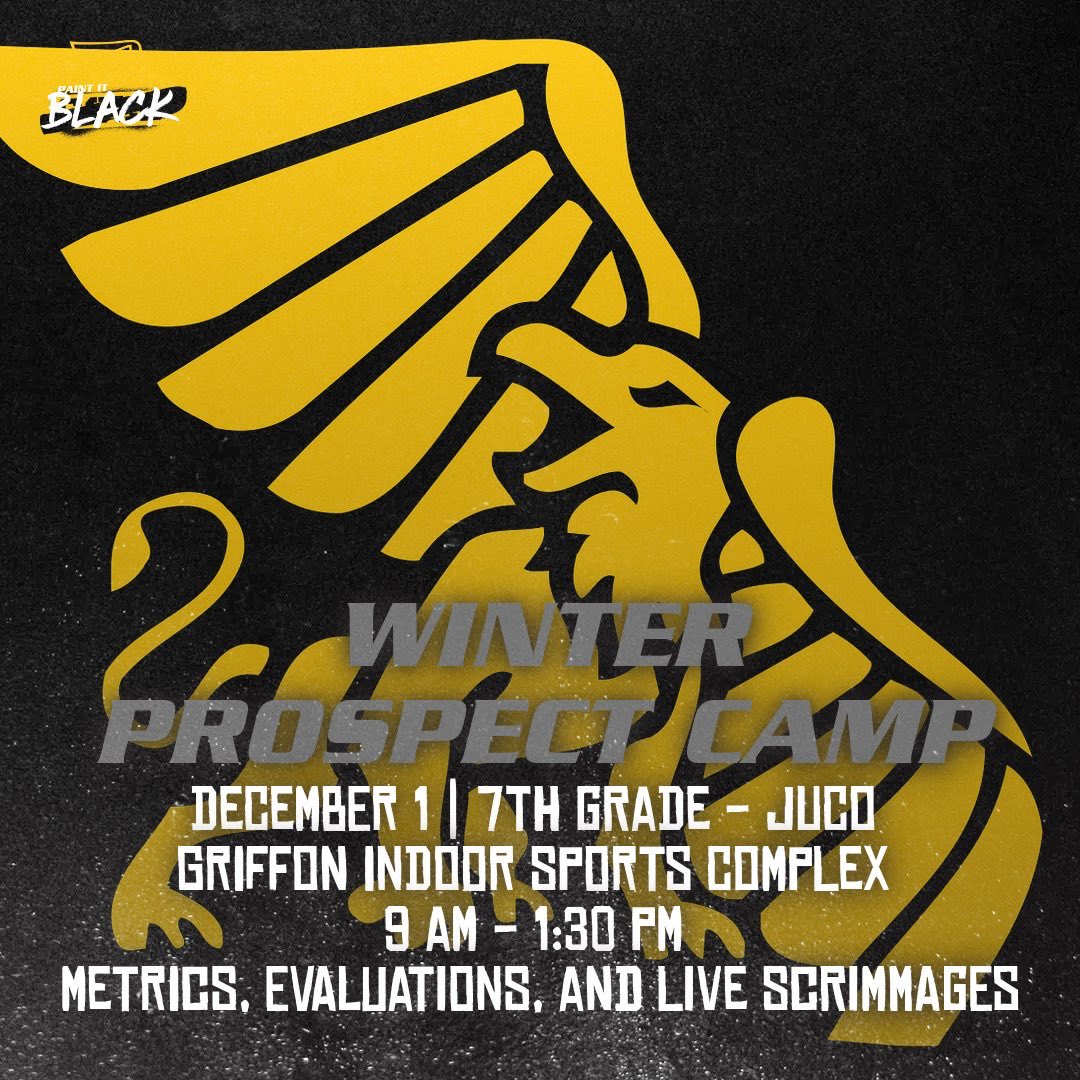 Come Camp with the Griffs! 

Great opportunity to get on campus, collect metrics on several skills, coaching feedback and live scrimmages. 

REGISTRATION LINK: 
griffonsoftballcamps.com/index.cfm