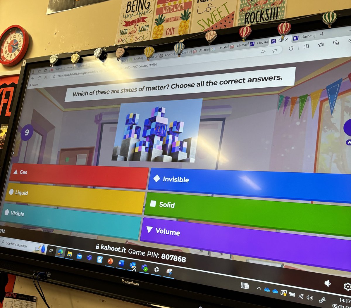 stphilipsrc's tweet photo. Class 8 have been busy learning about โStates of matterโ๐ง๐งโ๐ฌ๐ง๐ฉโ๐ฌWe created our own Kahoot quiz and put our classmates knowledge to the test! #StPhilipsScience https://t.co/UzjeqldvcN