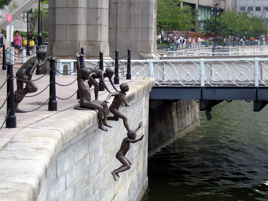 infogrid360's tweet photo. People Of The River By Chong Fah Cheong, Singapore https://t.co/Tp74OzbMiw