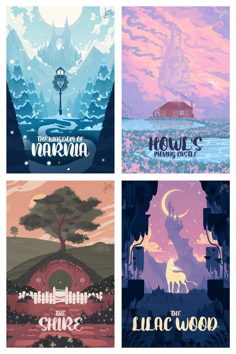 Had a lot of fun earlier this year making these cute literary postcards for Owlcrate ♥️