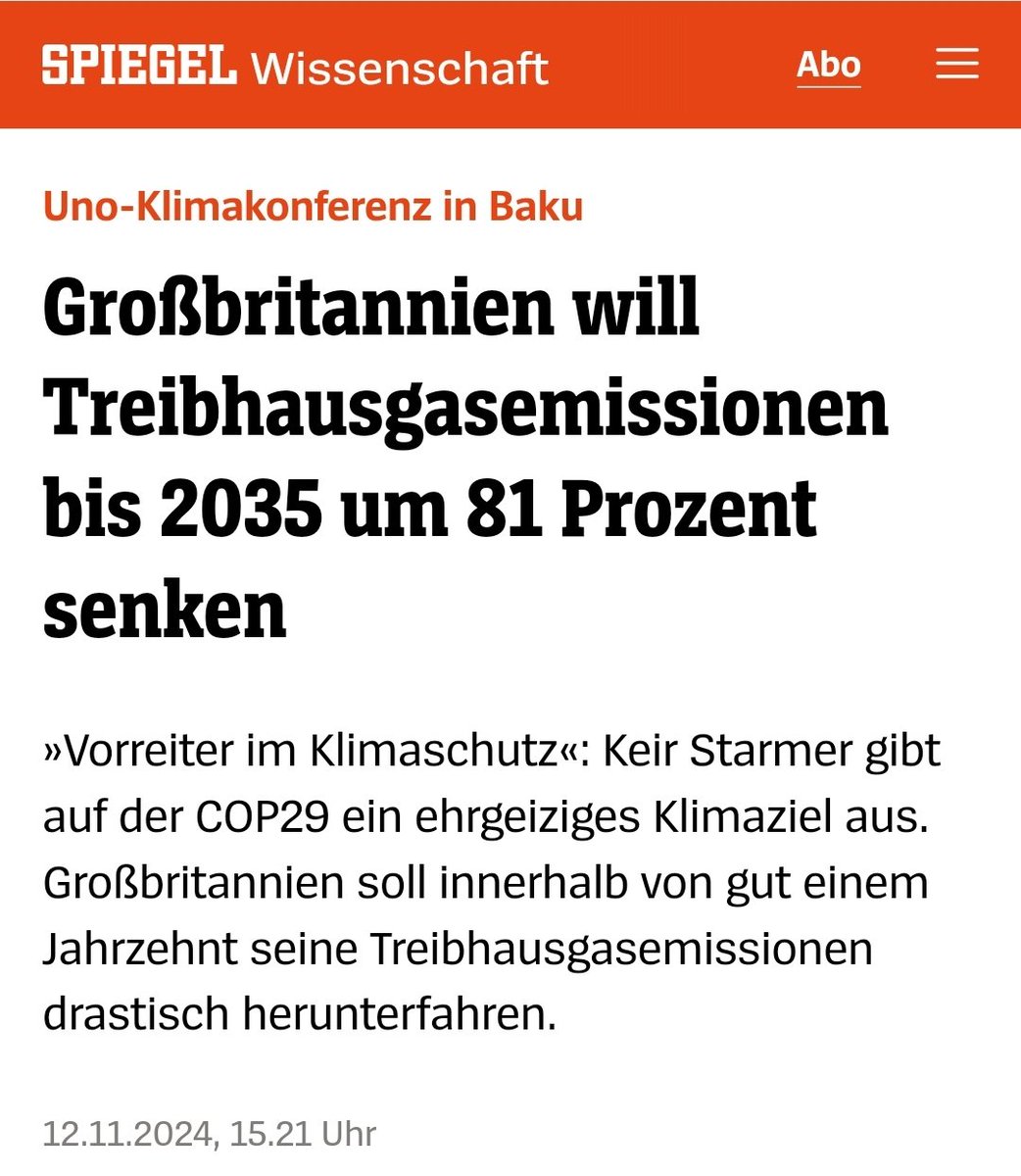 ChristophBeisl1's tweet photo. Großbritannien geht voraus:

»Täuschen Sie sich nicht, der Wettlauf für die Jobs der Zukunft im Bereich saubere Energie, die Wirtschaft der Zukunft läuft schon«, sagte der Premier. »Und ich will nicht im Mittelfeld sein. Ich will vorangehen.«

https://t.co/BjthNheUkL https://t.co/mrWodGNuX3