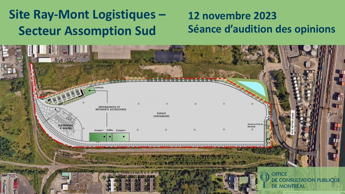 Site Ray-Mont Logistiques | Audition des opinions

La première séance d'audition des opinions de la consultation publique sur le site de Ray-Mont Logistiques commence dans quelques minutes.

Suivez la webdiffusion en direct, sur notre site Internet.
🎥 ocpm.qc.ca/ray-montlogist…