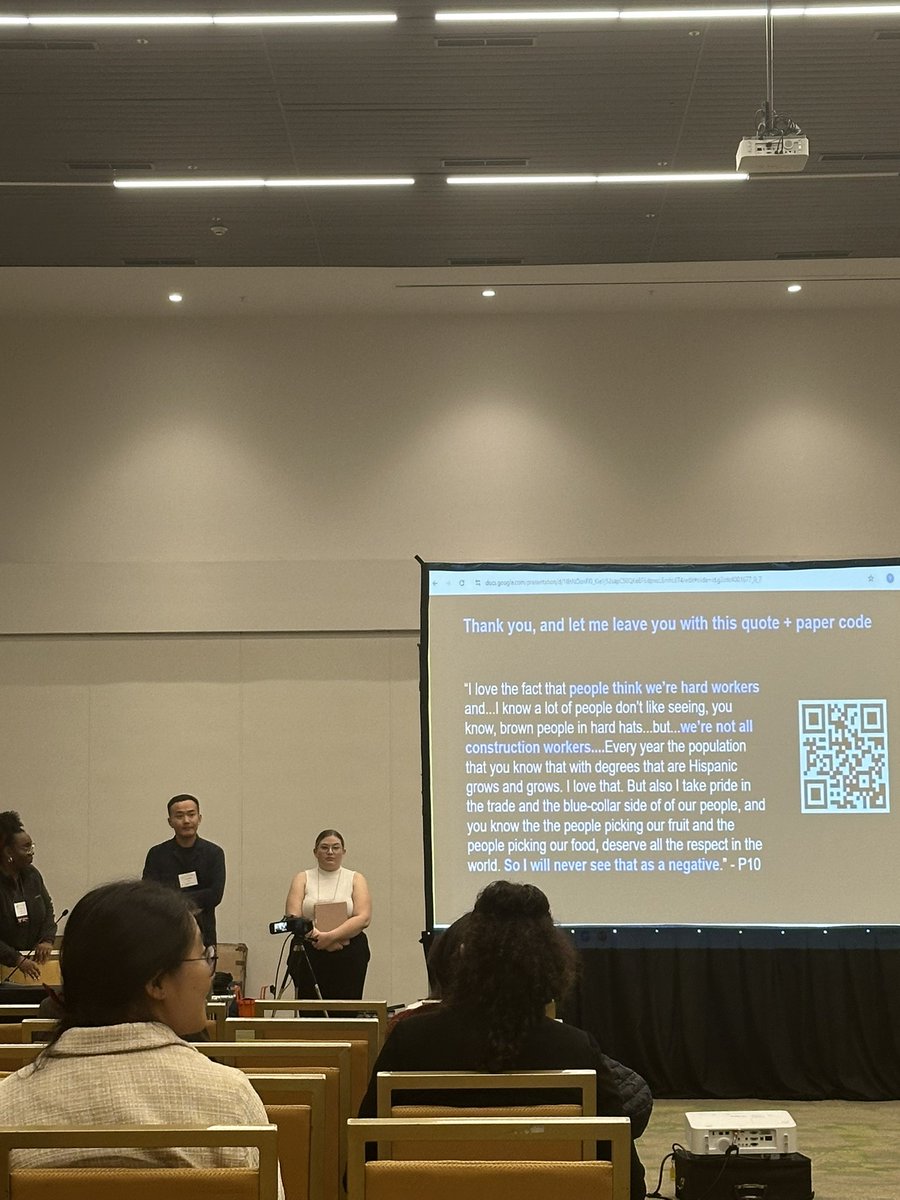 Renkai Ma (@renkai_ma) on Twitter photo Really clear presentation with depths about migrant tech professional’s experiences with recommendation algorithms, from <a href="/cassidy_pyle/">Cassidy Pyle (on the job market)</a> and <a href="/bzfzhang/">Ben Z. Zhang</a> !!!! Really like the concept of algorithmic mobility! Really clear presentation with depths about migrant tech professional’s experiences with recommendation algorithms, from <a href="/cassidy_pyle/">Cassidy Pyle (on the job market)</a> and <a href="/bzfzhang/">Ben Z. Zhang</a> !!!! Really like the concept of algorithmic mobility!