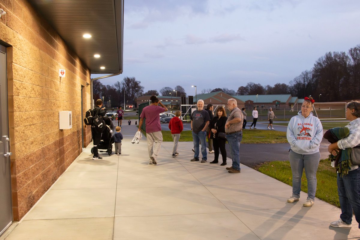 Thank you to everyone who was able to stop by last week's open house! We were excited to have our students and community see the new soccer fieldhouse which will house both high school teams! #RepthatA