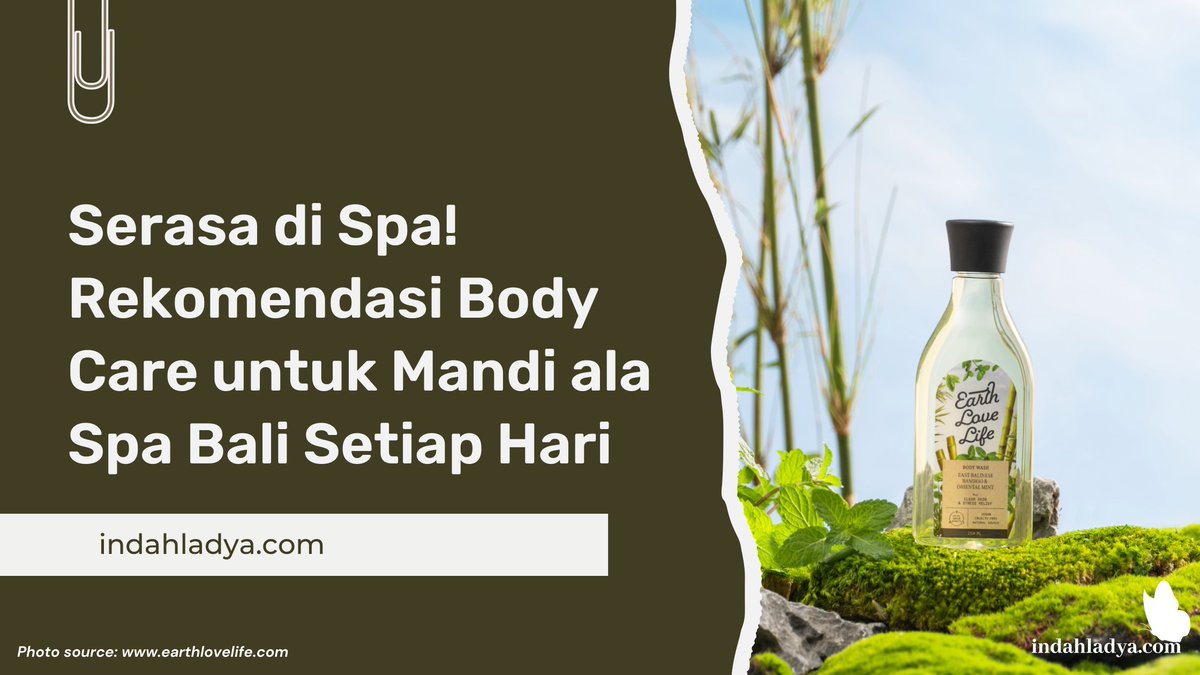 indahladya's tweet photo. Penasaran sama sensasi mandi ala spa di Bali? Yuk cek review Earth Love Live East Balinese Bamboo &amp; Oriental Mint berikut ini! 
https://t.co/Ac3KC1Y11J https://t.co/obN3GGa9Qd