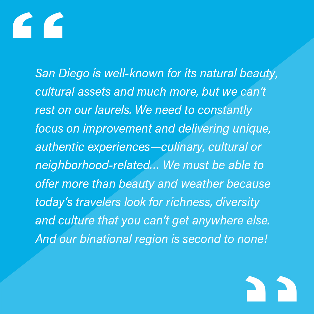 💡New Board Member Spotlight💡 

Meet Robert Gleason, San Diego Tourism Marketing District‘s newest board member. In 2014, he was named president and CEO of Evans Hotels, becoming the first executive outside the Evans family to run operations. LM about Robert in our thread!