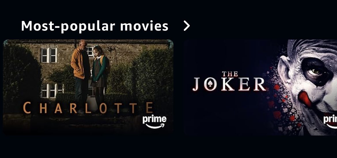 ‘Charlotte’ has made it to the most popular movies on Prime🥹

It’s available to stream on Prime, Roku &amp; Tubi (US, Canada &amp; Australia)! More announcements soon! 

#charottemovie #tubi #amazonprime #primevideo