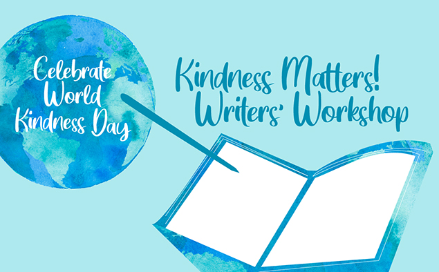 Celebrate #WorldKindnessDay tomorrow with us! Sharpen your writing skills and design your own page. This collaborative book will be professionally published and available to check out <a href="/ahml/">ahml</a>. Grades 4-6. 11/13, 4:30-6 pm. Register: ahml.info/scheduling/res…