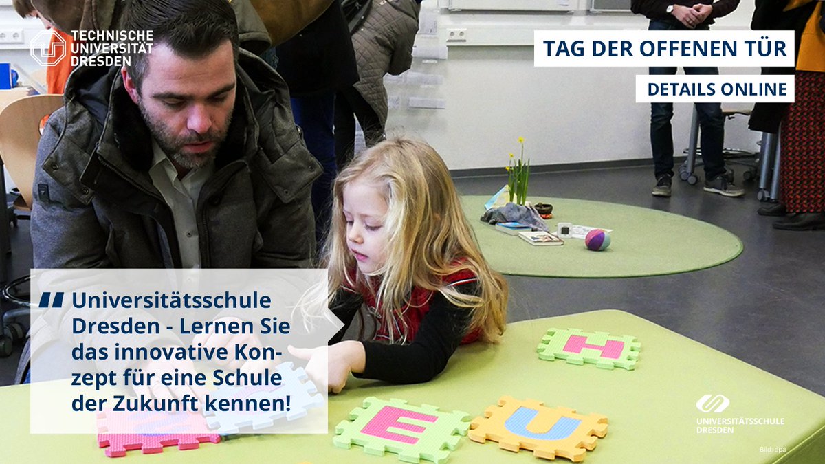 SAVE THE DATE: 23.1.25, Tag der offenen Tür #UnischuleTUD🏫Beim #Gemeinschaftsschultag in Bautzen war das Interesse groß! Die nächste Gelegenheit, das Konzept, seine Umsetzung, die Begleitforschung und vor allem die Personen kennenzulernen, die all das umsetzen, ist im Januar'25.