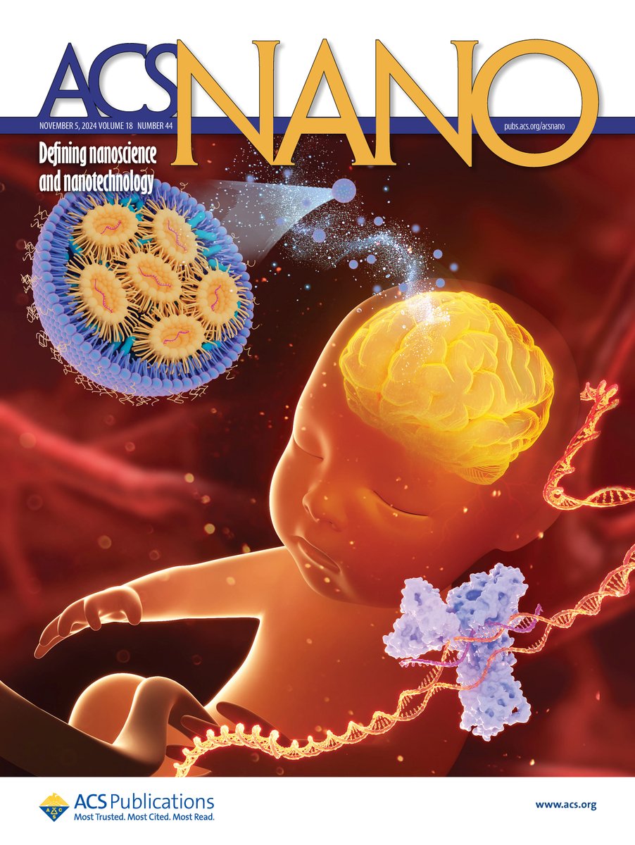 Using acid-degradable PEG–lipid (ADP-#LNPs) for safe &amp; efficient transfection &amp; #GeneEditing with #Cas9mRNA in utero in #NSPCs. <a href="/BerkeleyBioE/">Berkeley Bioengineer</a> <a href="/UCBerkeley/">UC Berkeley</a> <a href="/UCDavisSurgery/">UC Davis Surgery</a> <a href="/UCDavisMed/">UCDavisMedSchool</a> <a href="/ucdsurgerycsb/">Center for Surgical Bioengineering</a> <a href="/ucdavis/">UC Davis</a> <a href="/ShrinersNorCA/">Shriners Children's Northern California</a>

Cover story #OpenAccess: go.acs.org/bCn